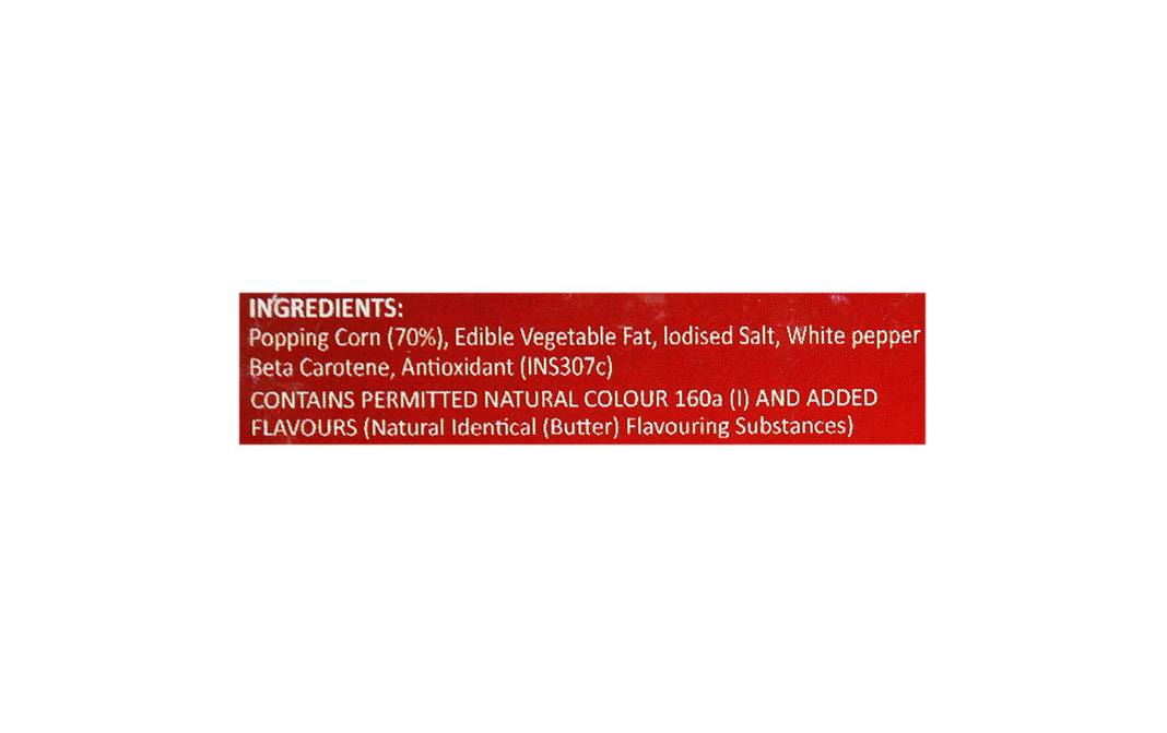 PopEat Microwave Popcorn Butter Pepper   Pack  35 grams
